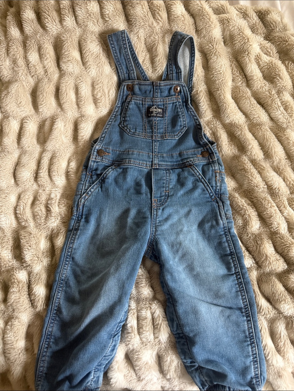 OshKosh B'gosh Light Blue Denim Kids Overalls